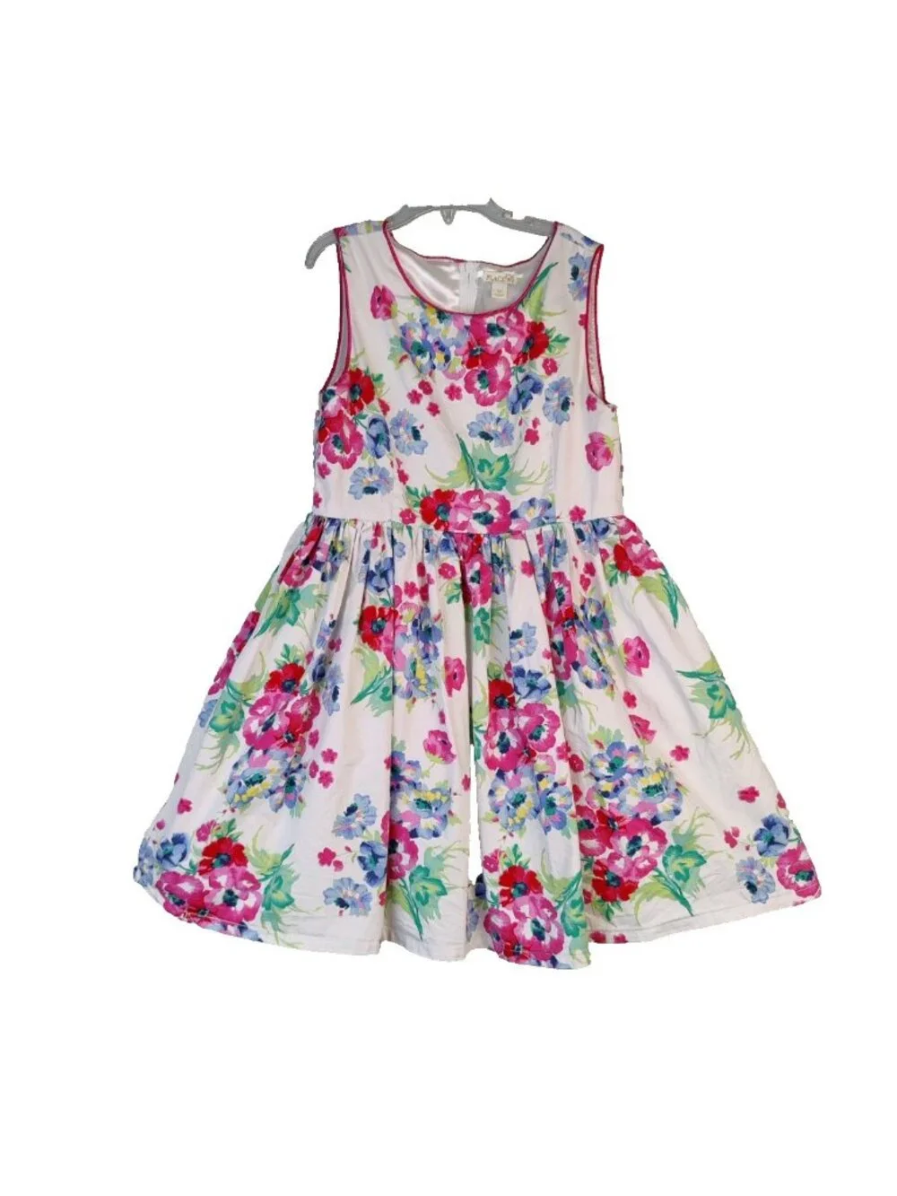 THE CHILDRENS PLACE Floral Flower Girls Dress Size 12 Fully Lined Summer Party